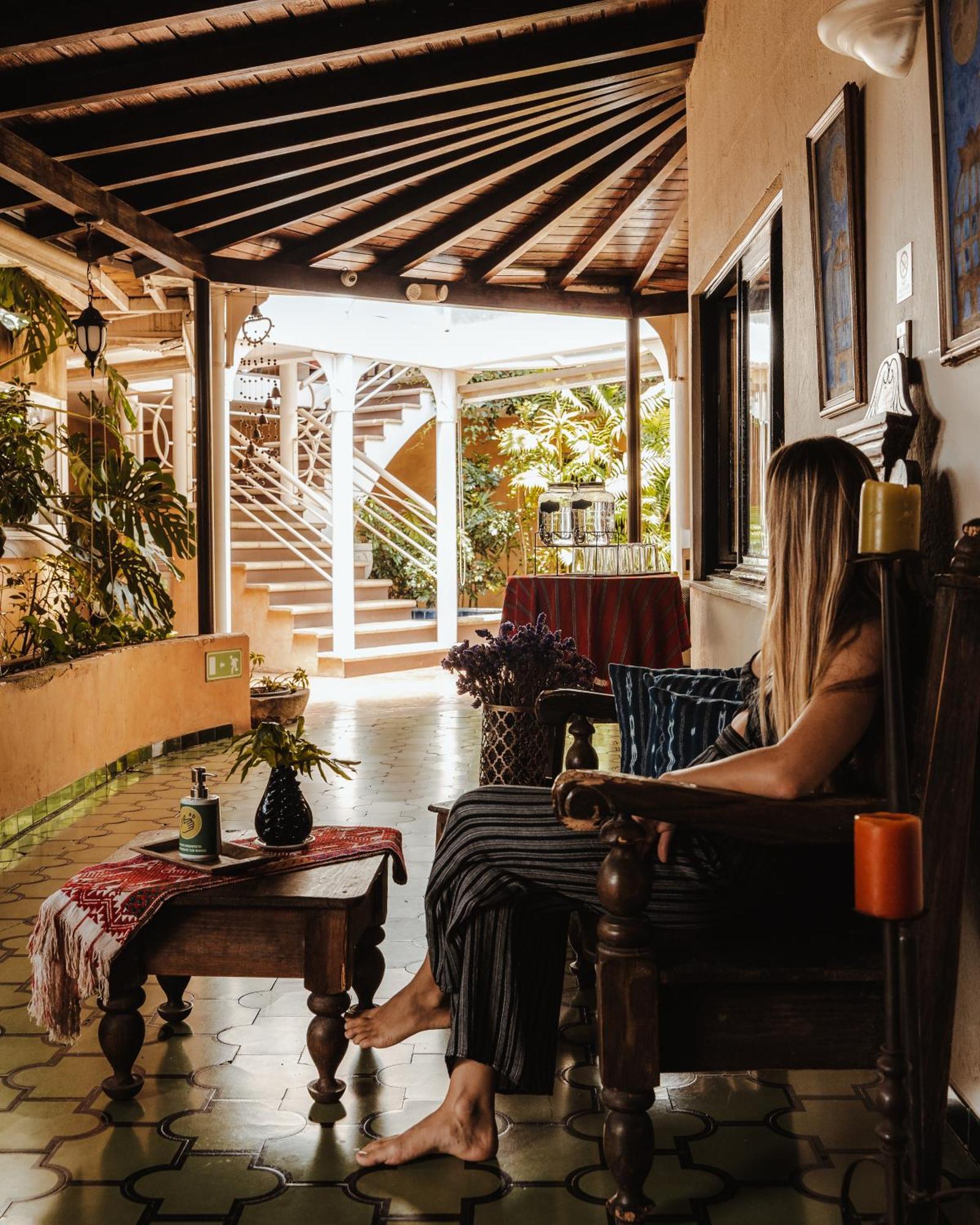 Hotel Ciudad Vieja Guatemala-Stad Buitenkant foto